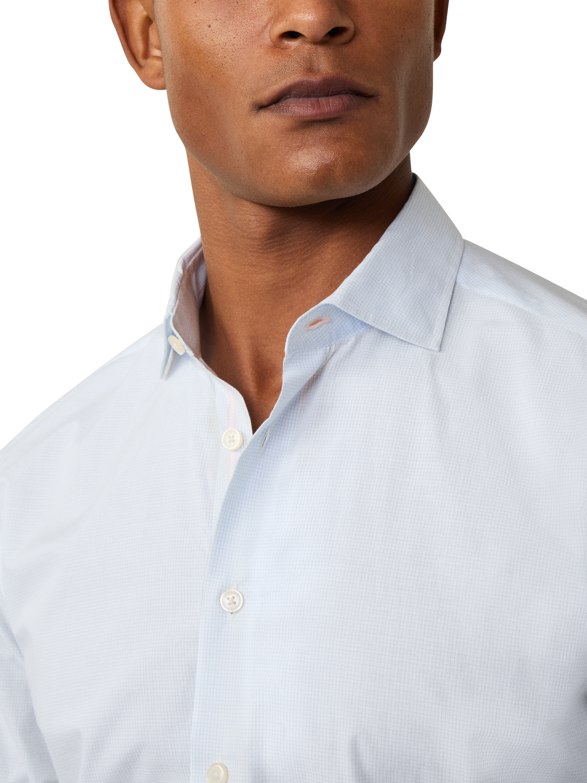 Product image 4 of 6, which shows Hackett Regular Fit Cotton Shirt, Sky Blue, XXL