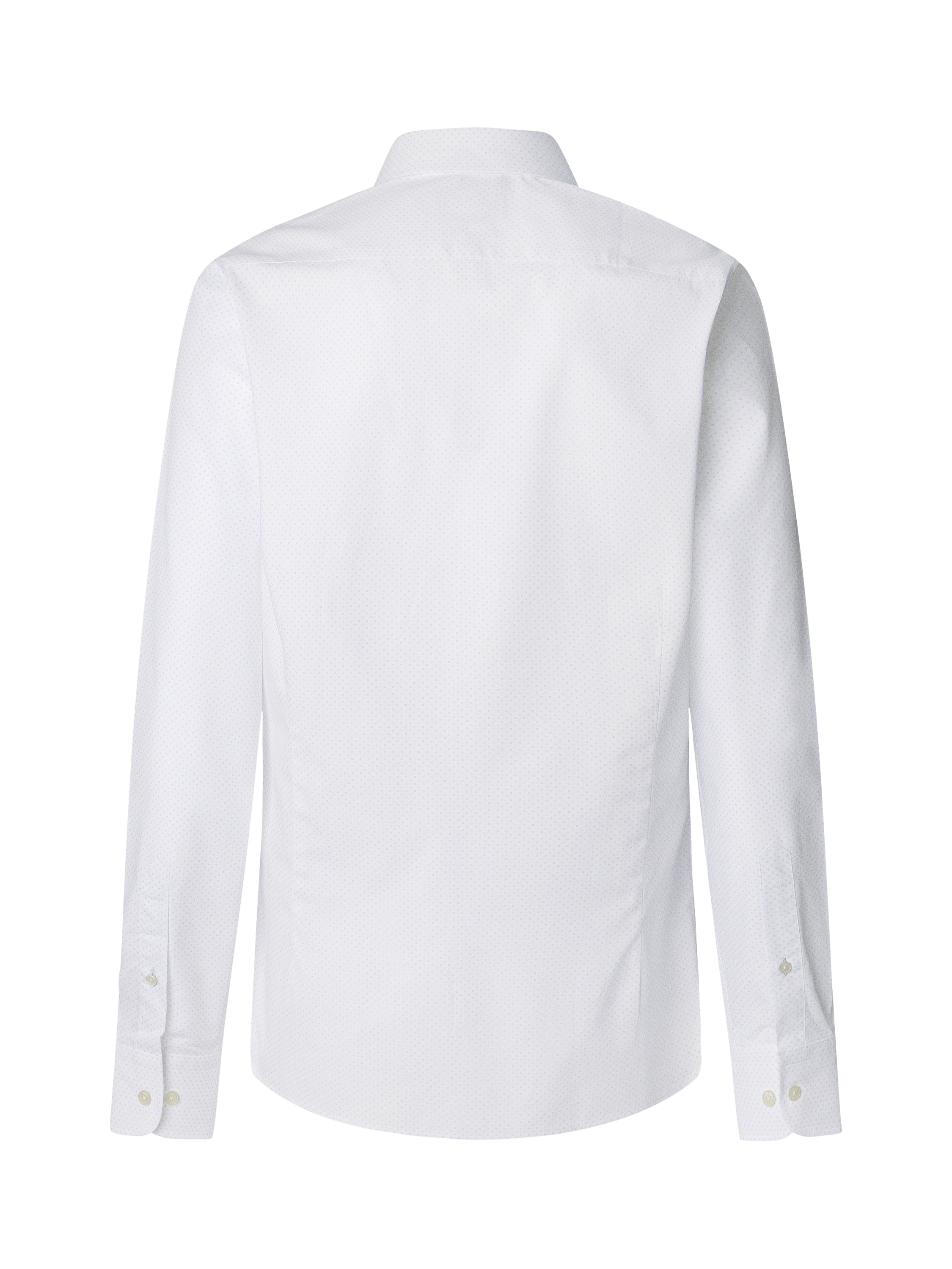 Product image 7 of 7, which shows Hackett London Cotton Tailored Fit Kent Cutaway Collar Shirt, Sky Blue, XXXL