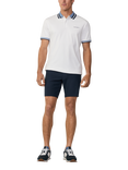 Hackett London Cotton Regular Fit Short Sleeve Polo Shirt, White