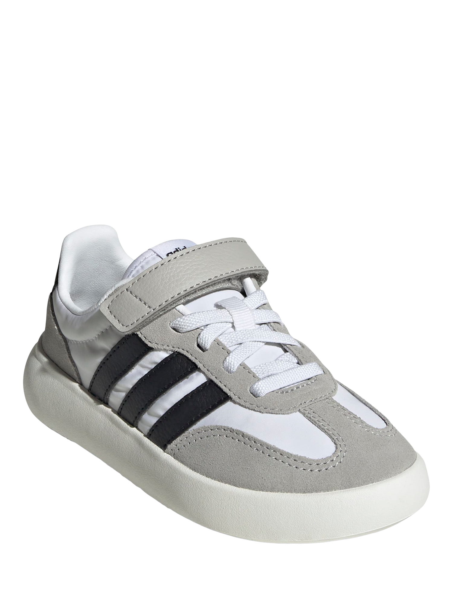 Product image 2 of 8, which shows adidas Kids' Barreda Decode Shoes, White/Black, 10 Jnr