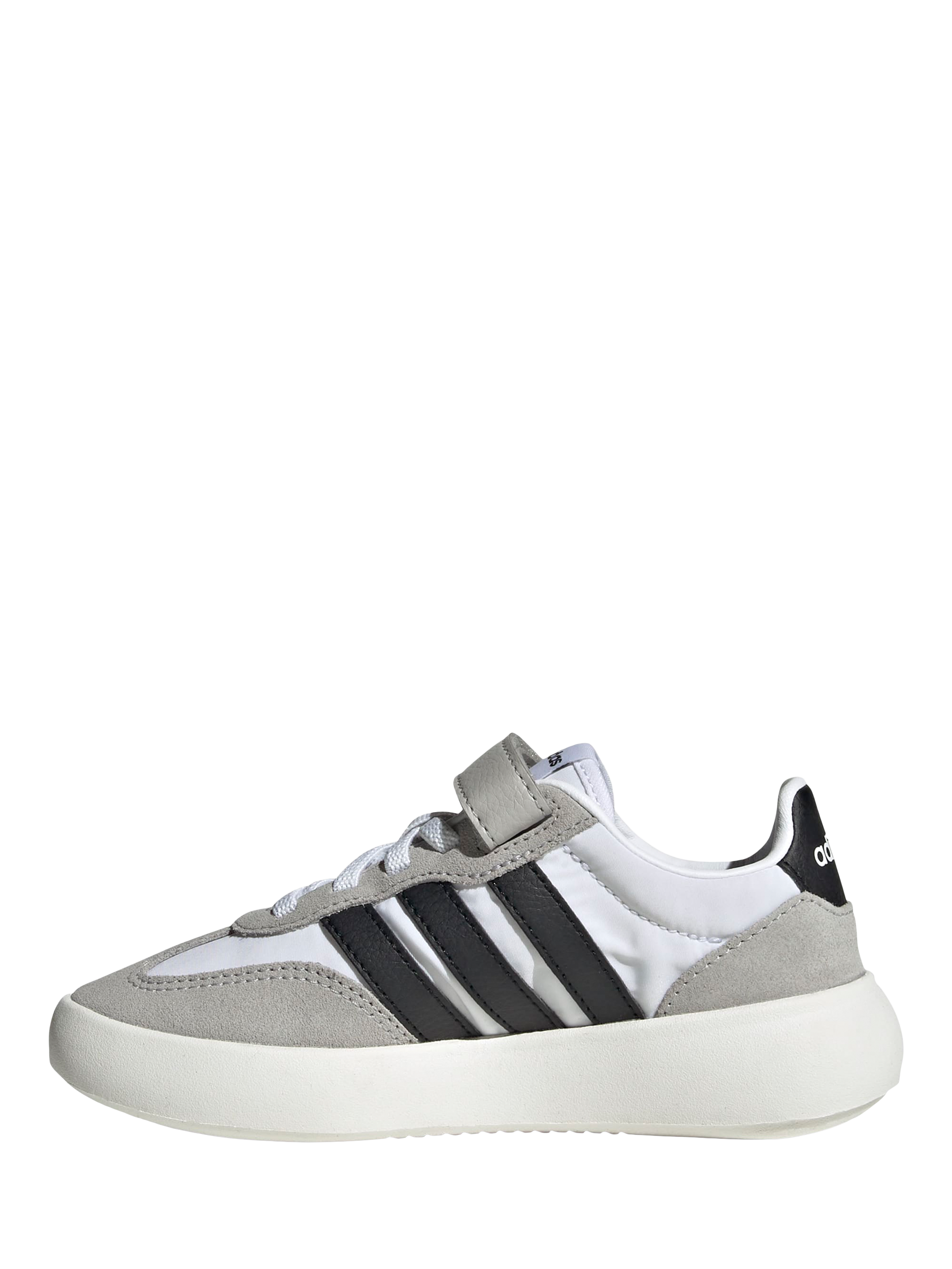 Product image 3 of 8, which shows adidas Kids' Barreda Decode Shoes, White/Black, 10 Jnr