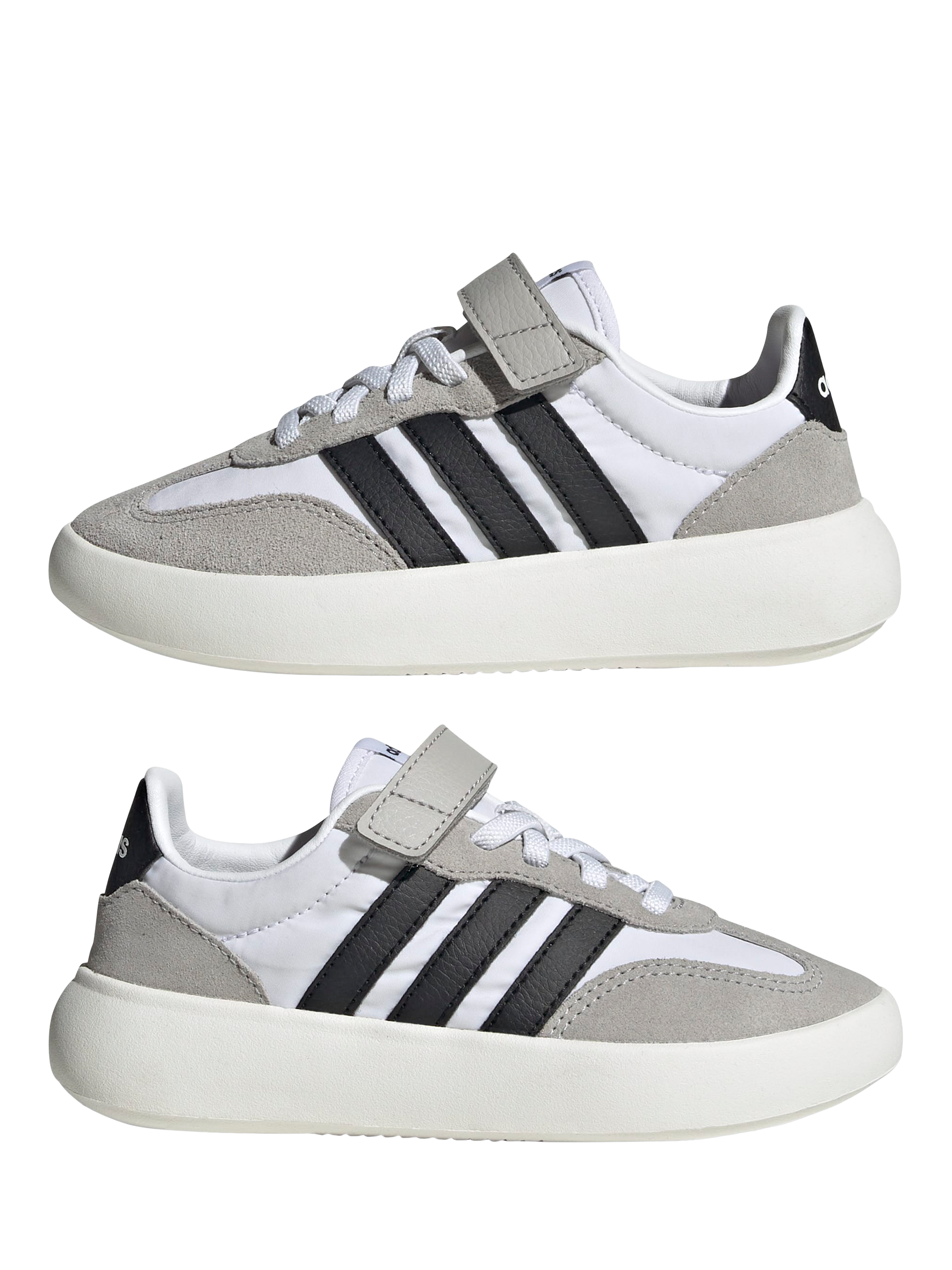 Product image 8 of 8, which shows adidas Kids' Barreda Decode Shoes, White/Black, 10 Jnr