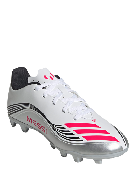 adidas Kids' F50 Club Lionel Messi Football Boots, White - view 2, White