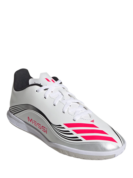 adidas Kids' F50 Club Lionel Messi Football Boots, White - view 2, White