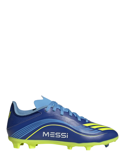 adidas Kids' F50 Messi League Football Boots, Blue, Blue