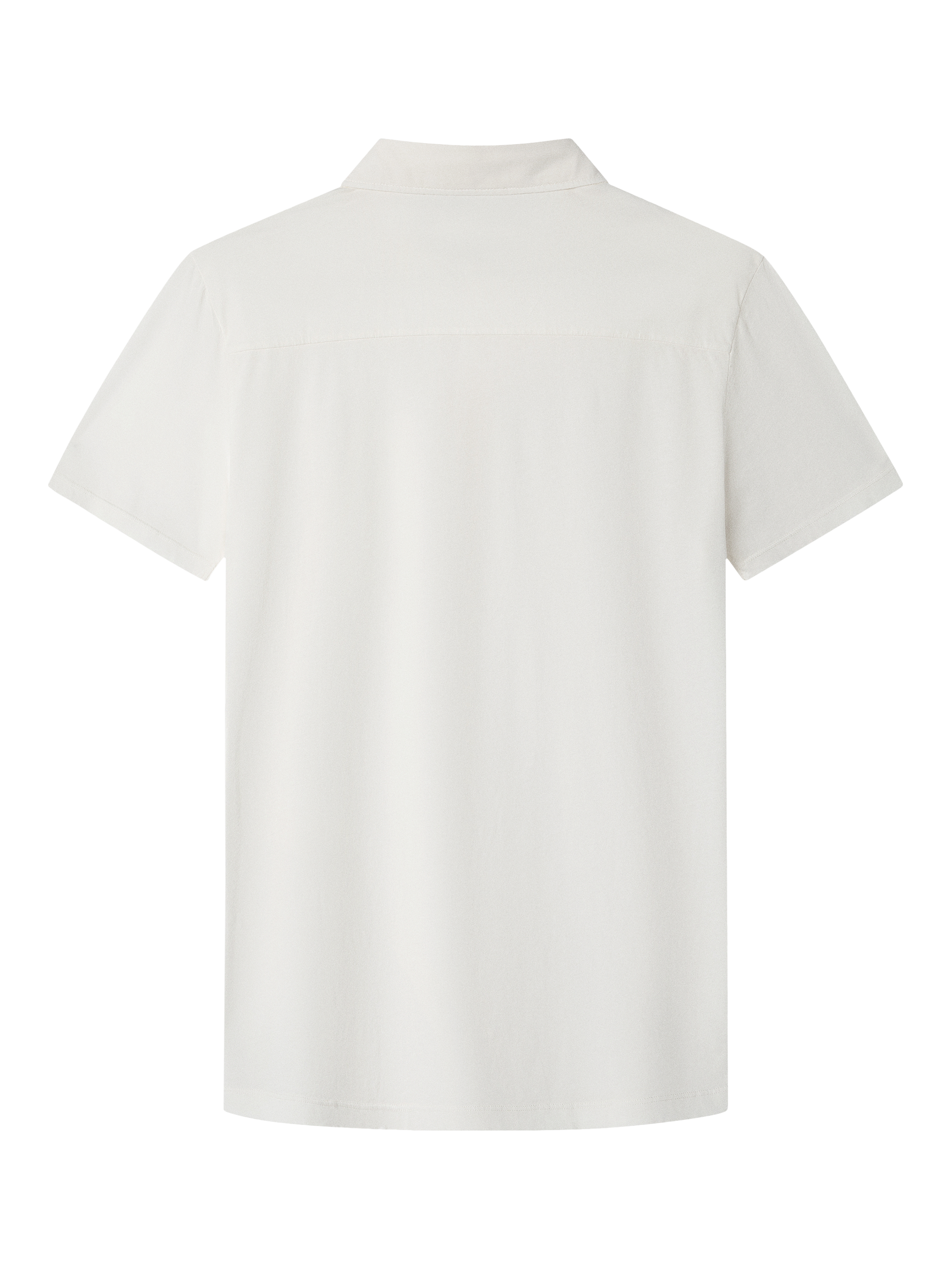 Product image 6 of 6, which shows Hackett London Cotton Classic Fit Short Sleeve Polo Shirt, Off White, XS