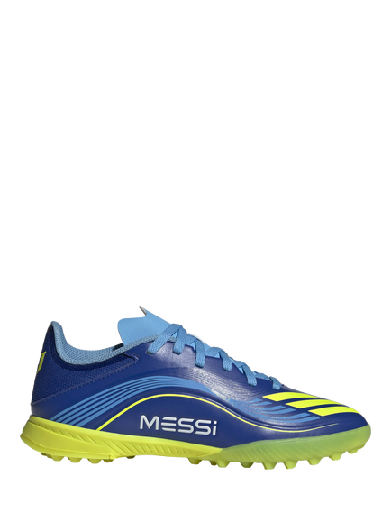 adidas Kids' F50 Messi League Football Boots, Blue, Blue