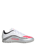 adidas Kids' F50 Club Lionel Messi Football Boots, White