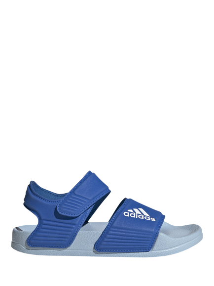 adidas Kids' Adilette Open Toe Sandals, Royal Blue