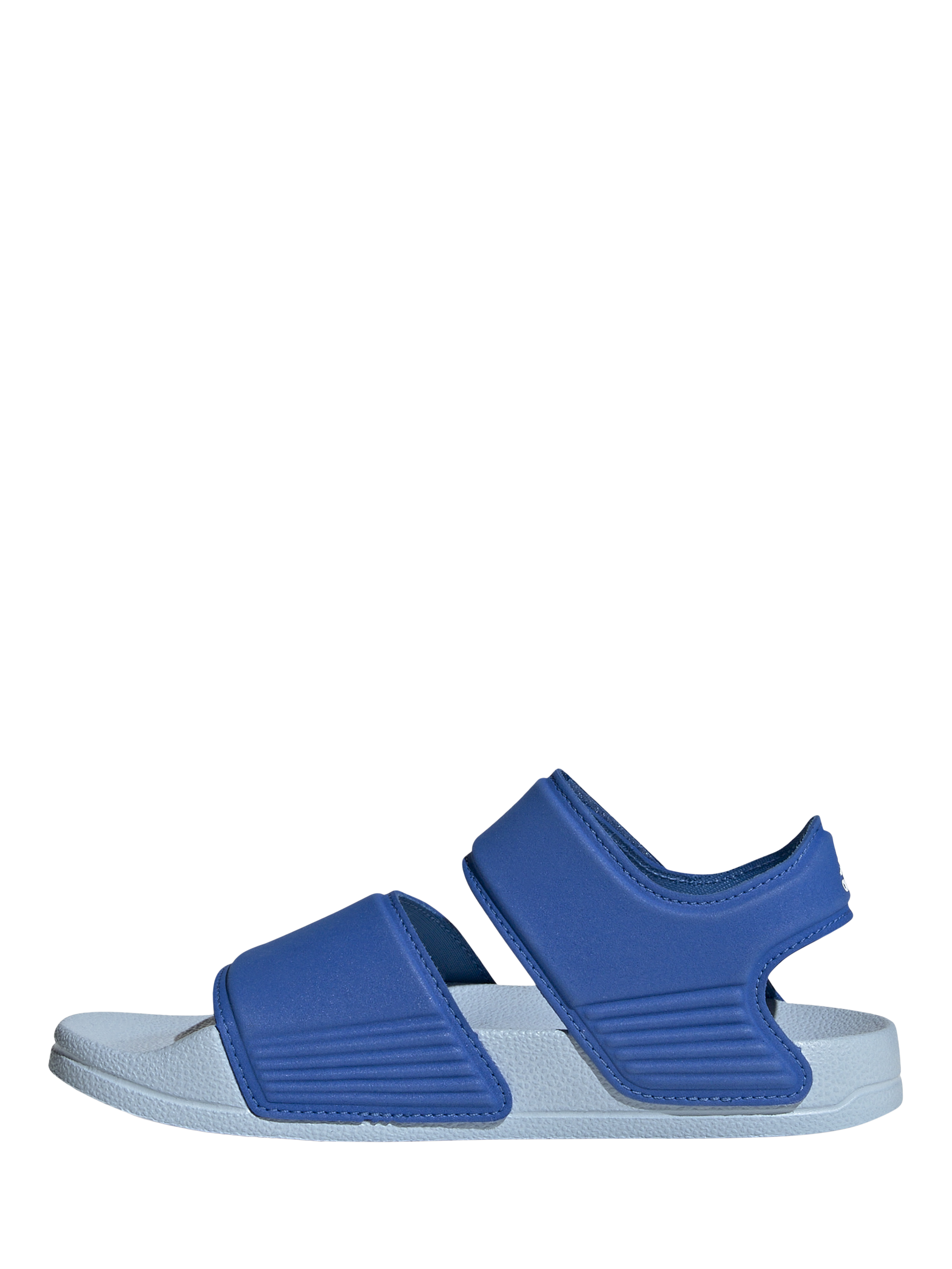 Product image 3 of 7, which shows adidas Kids' Adilette Open Toe Sandals, Royal Blue, 1