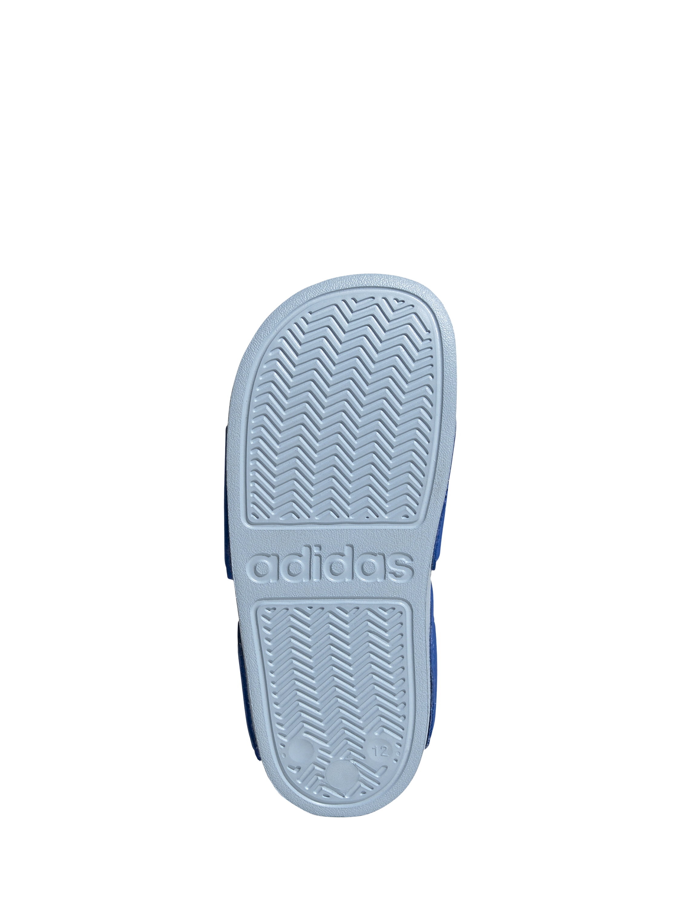 Product image 4 of 7, which shows adidas Kids' Adilette Open Toe Sandals, Royal Blue, 1