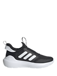 adidas Kids' Tensaur Comfort Laceless Shoes, Black/White