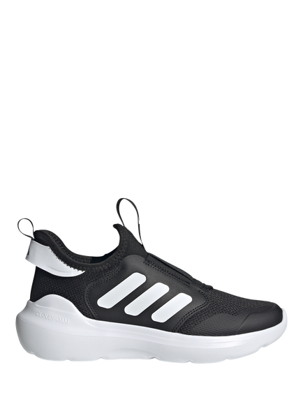 adidas Kids' Tensaur Comfort Laceless Shoes, Black/White, Black/White