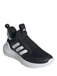 adidas Kids' Tensaur Comfort Laceless Shoes, Black/White