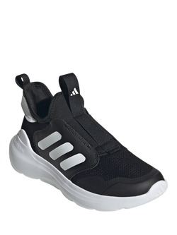 adidas Kids' Tensaur Comfort Laceless Shoes, Black/White - view 2, Black/White