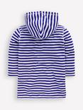 Mini Boden Kids' Mara Cotton Towelling Throw-On, Blue Fruit Stripe