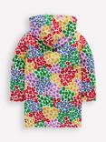 Mini Boden Kids' Romie Towelling Zip-Up Hoodie, Multi Leopard