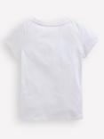 Mini Boden Kids' Cotton Parrot T-Shirt