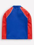 Mini Boden Kids' Sun Safe Fun Rash Vest, Multi Rainbow Parrot