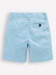 Mini Boden Kids' Classic Chino Shorts, Dawn Blue