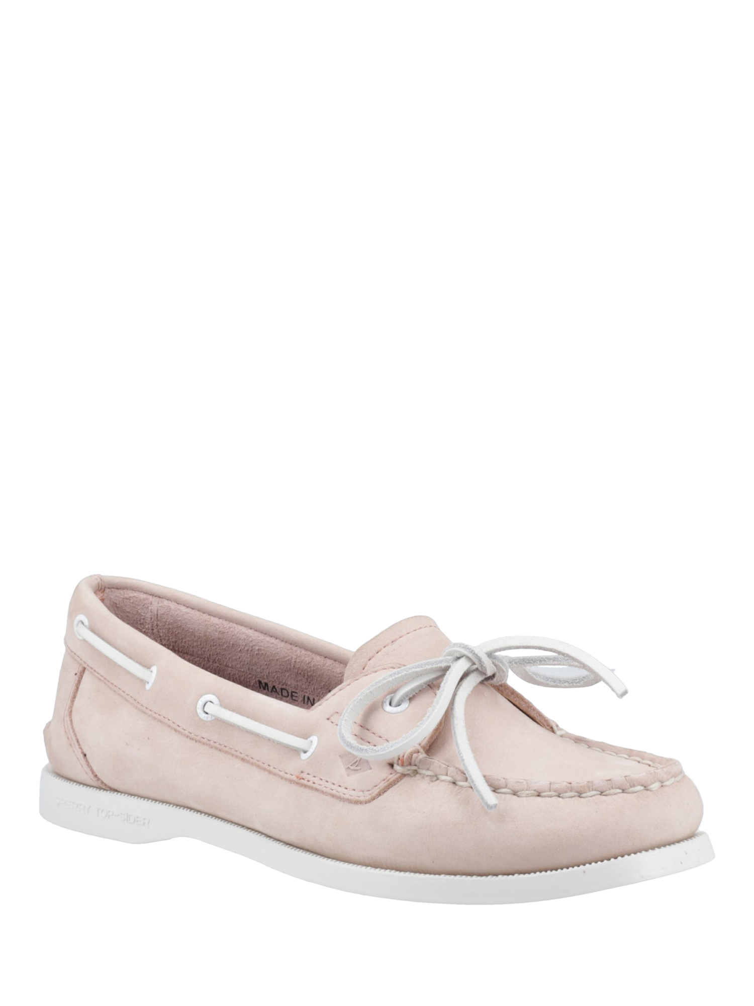 Product image 2 of 4, which shows Sperry Authentic Original 1 Eye Boat Shoes, Pink Blush, 2.5
