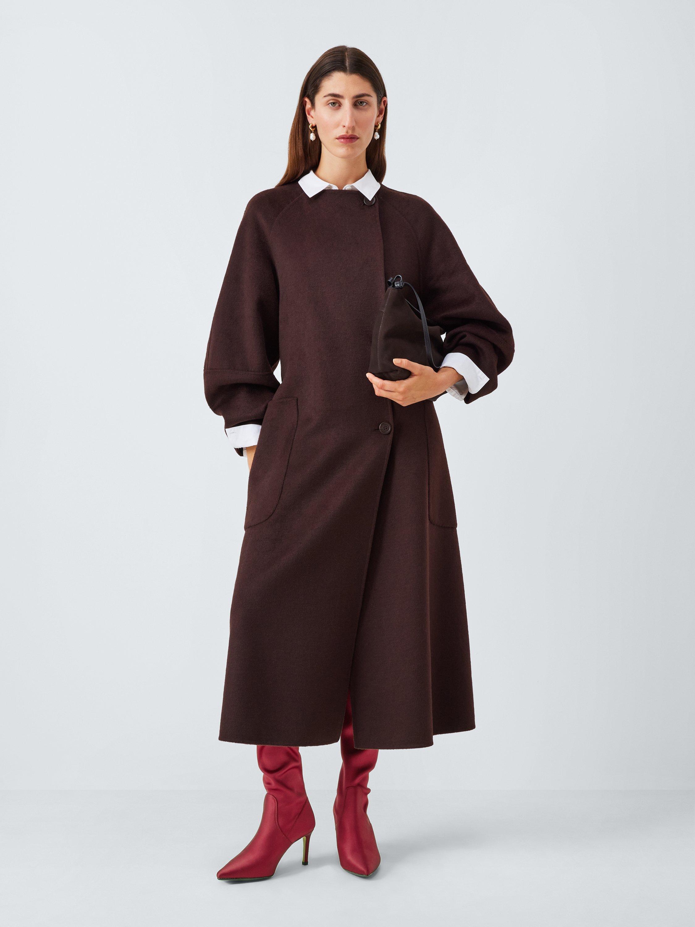 Product image 6 of 6, which shows John Lewis Sugarpuff Microfibre Stretch Stiletto Heel Knee High Boots, Red, 3