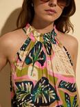 Baukjen Anouk Floral Maxi Dress, Lime/Multi