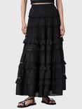 AllSaints Talia Tiered Maxi Skirt