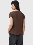 AllSaints Anna V Classic Cotton T-Shirt