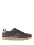 Gabor West Suede Lace Up Trainers, Brown/Multi