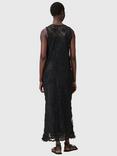 AllSaints Rye Floral Embroidered Sleeveless Dress