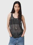 AllSaints Kaito Tank, Carbon Grey