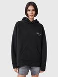 AllSaints Shkull Etienne Ultra Oversized Cotton Blend Hoody