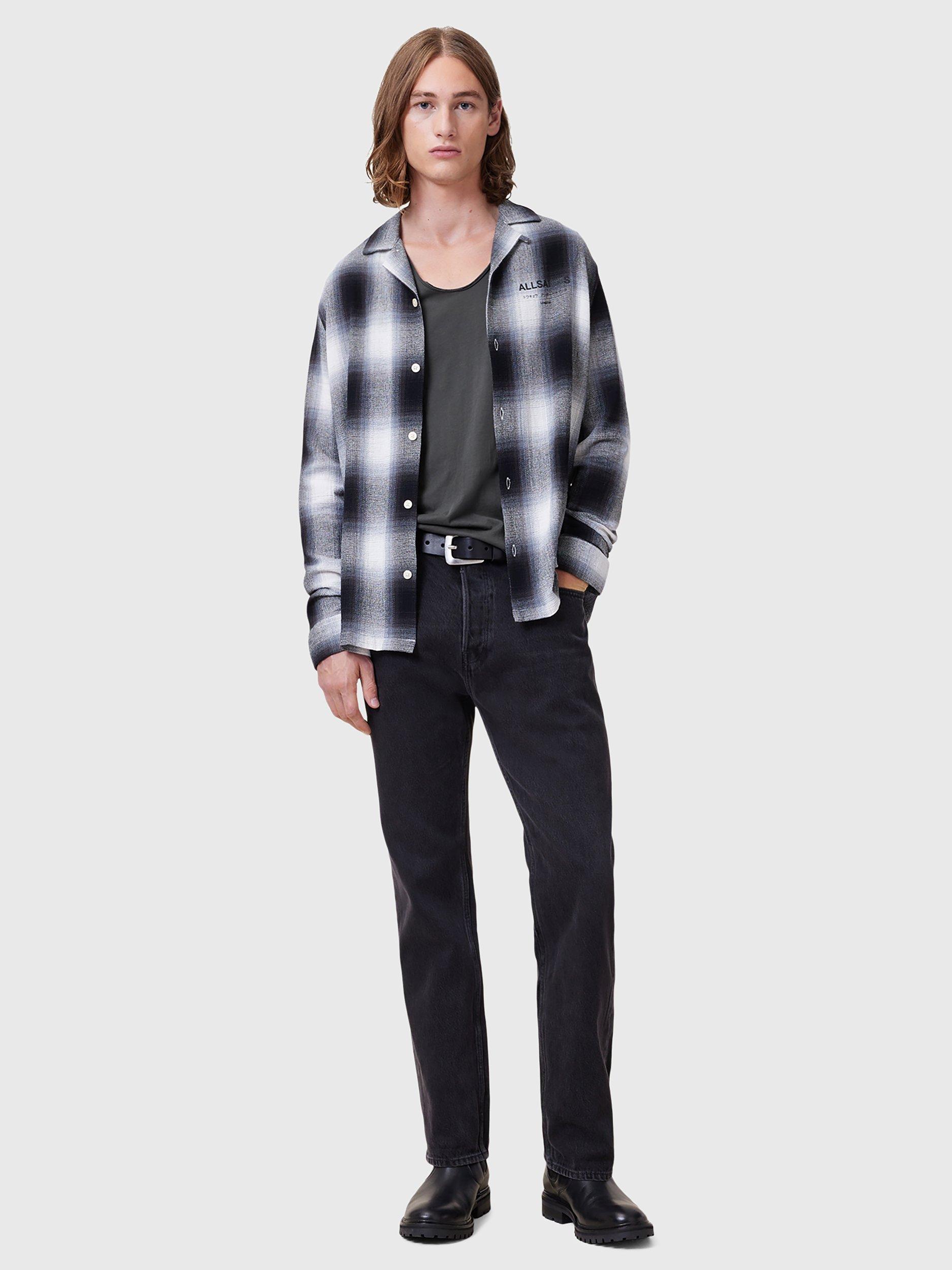 Product image 5 of 5, which shows AllSaints Tonic Scoop Neck T-Shirt, Carter Grey, XS