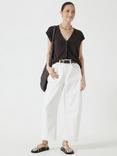 HUSH Button Knit Vest Top