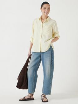 HUSH Air Flow Stripe Shirt, Yellow & Black - view 2, Yellow & Black