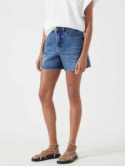 HUSH Essential Denim Shorts, Light Blue Authentic