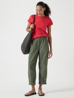 HUSH Slim Fit Crew Neck T-Shirt - view 2, Bright Red