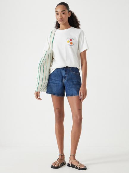 HUSH Tomato Graphic T-Shirt, Off White - view 2, Off White