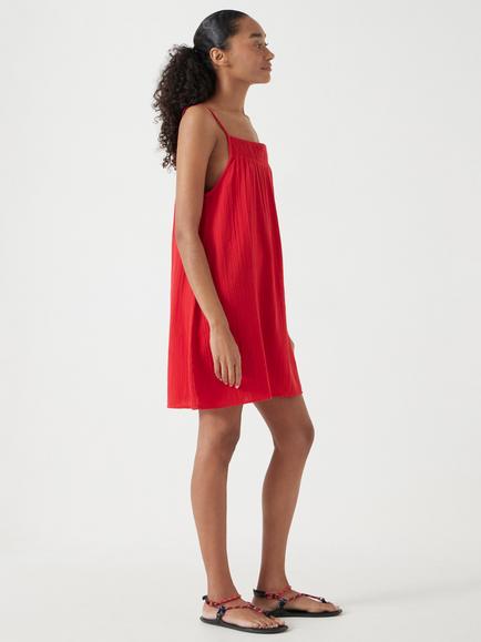 HUSH Cali Mini Dress - view 2, Red