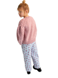 The New Society Kids' SmileyWorld Denim Trousers, Smiley Print