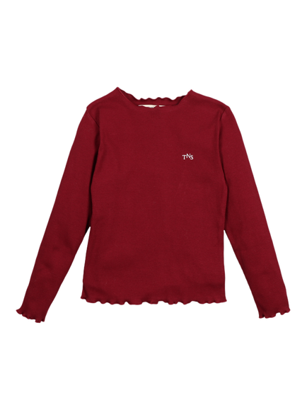 The New Society Kids' Cotton Long Sleeved T-Shirt, Plum Fantasy, Plum Fantasy