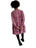 The New Society Kids' Adriana Dress, Dream Lush Check