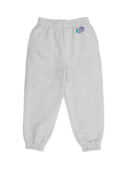 The New Society Kids' Cesar Jogging Bottoms, Stellar Grey Melange, Stellar Grey Melange