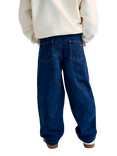 The New Society Kids' Wide Leg Pant, Blue Denim