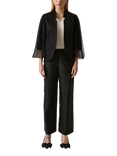 James Lakeland Tulle Sleeve Blazer
