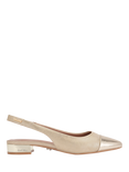 Carvela Amelia Slingback Ballerina Pumps, Gold