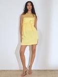 Reiss Atelier Liliana Sleeveless Dress, Lemon