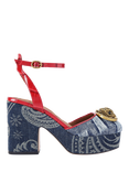 Kurt Geiger London Chelsea Closed Platform Sandals