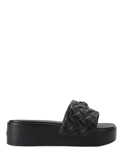 Kurt Geiger London Meena Platform Slider Sandals, Black